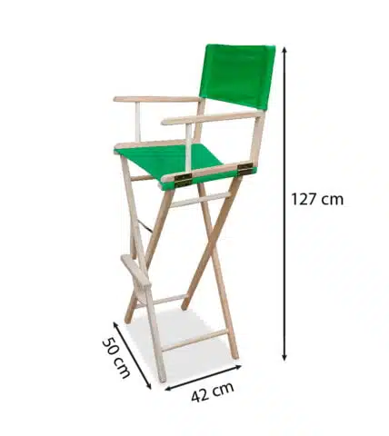 Møbler med logo, reklamemøbler og messemøbler - high directors chair sizes